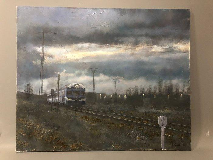 José Catala (1959) - Bajo la tormenta, Antiek en Kunst, Kunst | Schilderijen | Klassiek