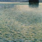 Gustav Klimt (1862-1918), after - Insel im Attersee (1902), Antiek en Kunst