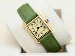 Cartier Tank Ref. 1613 Year 1997 (Box & Papers), Handtassen en Accessoires, Horloges | Dames, Overige merken, Leer, Polshorloge