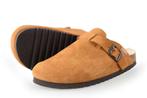 Birkenstock Pantoffels in maat 38 Cognac | 5% extra korting, Kleding | Dames, Schoenen, Overige kleuren, Verzenden, Zo goed als nieuw