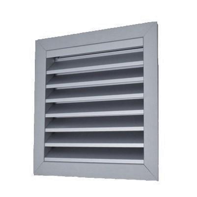 Lamellenrooster aluminium 790x790mm - inbouw, Doe-het-zelf en Bouw, Ventilatie en Afzuiging, Nieuw, Verzenden