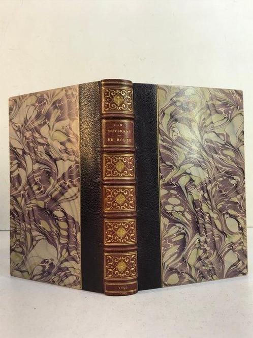 Joris-Karl Huysmans - En Route [Reliure signée Pierre-Lucien, Antiek en Kunst, Antiek | Boeken en Manuscripten