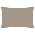 Zonnezeil 4x7m Taupe Oxford | OP = OP | Superkoopje!, Verzenden, Nieuw