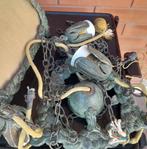 Lampe à suspendre - Bronze, Textile - Art-déco, Antiquités & Art