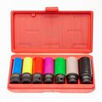 Datona Doppenset voor wielmoeren 7-delig - Datona, Doe-het-zelf en Bouw, Ophalen of Verzenden, Nieuw