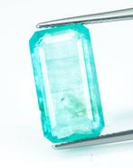 Zonder minimumprijs Smaragd - 7.32 ct - Bellerophon Gemlab -, Handtassen en Accessoires, Edelstenen, Nieuw