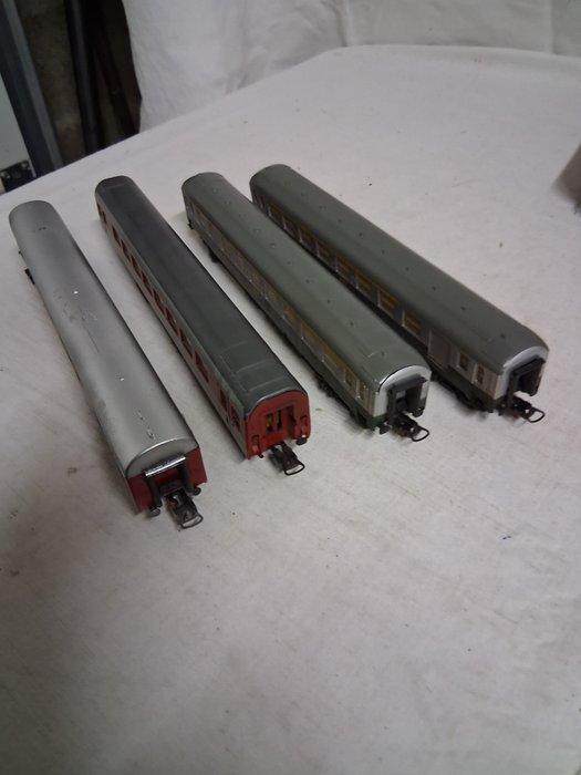 Jouef, Lima H0 - Model treinwagon (11) - Vervoerswagenset -, Hobby en Vrije tijd, Modeltreinen | H0