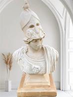 sculptuur, Busto Atena - 40 cm - materiale marmorina van, Antiek en Kunst