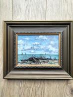 Theo van der Poel (XX) - Vissers aan het werk, Antiek en Kunst