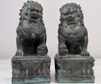 Mooie set foo dogs - Brons - China  (Zonder Minimumprijs)