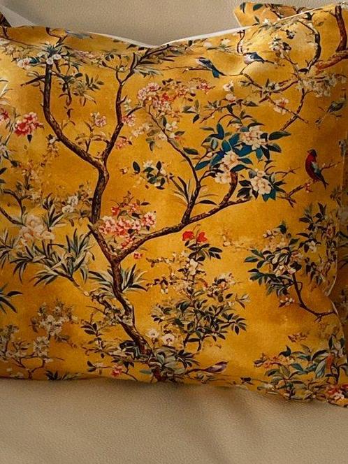 san Leucio top quality ensemble de coussins en velours à, Antiek en Kunst, Curiosa en Brocante