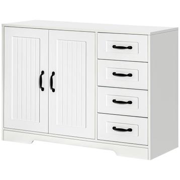 Dressoir - Modern design - Wit, Ophalen of Verzenden
