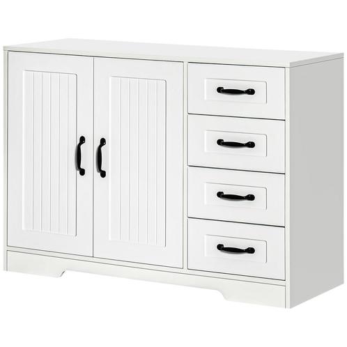 Dressoir - Modern design - Wit, Huis en Inrichting, Kasten | Ladekasten, Nieuw, Ophalen of Verzenden