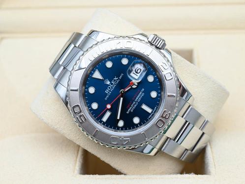 Rolex Yacht-Master Ref. 116622 Year 2016 (Box & Papers), Handtassen en Accessoires, Horloges | Heren, Staal, Zo goed als nieuw