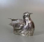 Broedende of zittende Duif (9 cm) Louis Premselaar, Haarlem., Antiek en Kunst