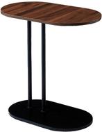 2dekans | Ceruzo Bijzettafel – Bruin Zwart – 58x34xH60 cm –, Ophalen of Verzenden