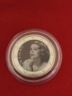 Monaco. 2 Euro ND Grace Kelly (colored by private mint), Postzegels en Munten