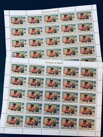 Burundi - Complete vellen Burundi Circa 52 stuks
