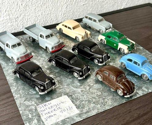 Siku - Jouet - No Reserve - 10 Stuks jaren vijftig Siku, Hobby en Vrije tijd, Modelauto's | 1:5 tot 1:12