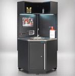 Datona Werkplaatsinrichting PREMIUM hoekwerkbank met RVS, Doe-het-zelf en Bouw, Ophalen of Verzenden, Nieuw