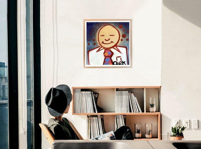 Quik (1958) - IBM Man, Antiek en Kunst, Kunst | Schilderijen | Modern