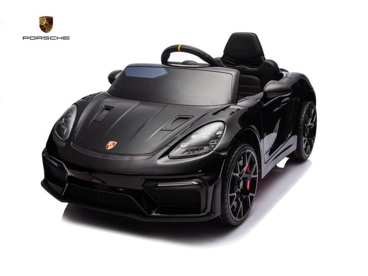 Porsche Spyder RS, 12 volt Lithium accu, rubberen banden, le, Kinderen en Baby's, Speelgoed | Buiten | Accuvoertuigen, Ophalen of Verzenden