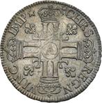 France. Louis XIV (1643-1715). 1/2 Écu 1690-A, Paris