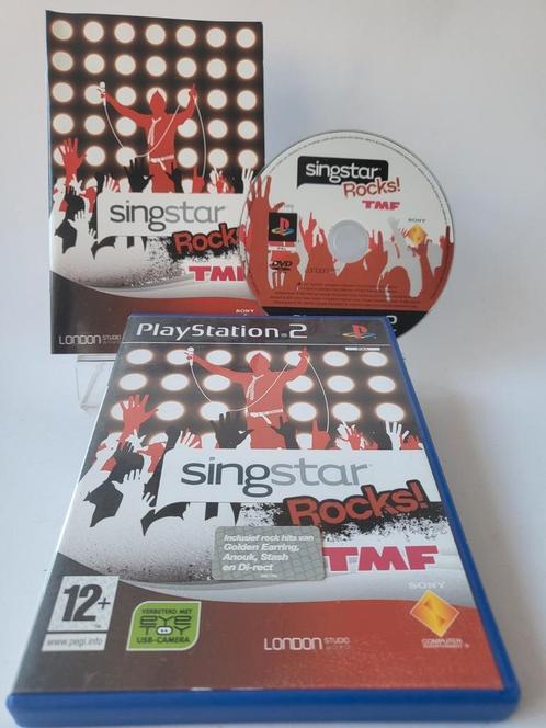 Singstar Rocks TMF Playstation 2, Consoles de jeu & Jeux vidéo, Jeux | Sony PlayStation 2, Enlèvement ou Envoi