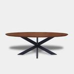 Tafel Ovaal Eikenhout - Matrix - Toscane 102, Huis en Inrichting, Nieuw
