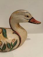 Lokeend - Anatra periodo 1960/1970 in legno dipinto a mano –, Antiek en Kunst