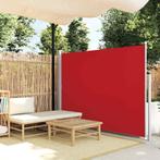 vidaXL Wind-/zonnescherm uittrekbaar 160x300 cm rood, Verzenden, Nieuw