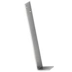 Valijzer Elegant glans nikkel 160 mm, Nieuw, Overige materialen, Klink of Kruk