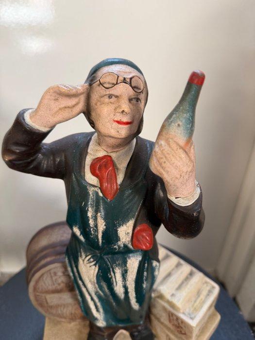 Cognac Bisquit reclame beeld - Reclamebord - Plastic, Antiquités & Art, Antiquités | Assiettes décoratives & Carrelages