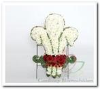 Franse Lelie steekschuimvorm B-keus niet voor verse bloemen