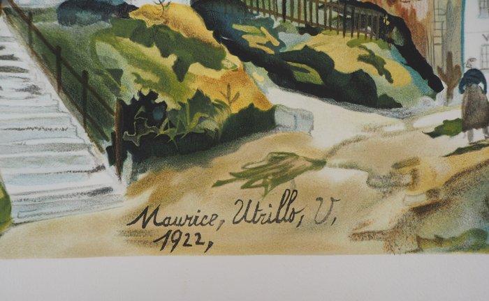 Maurice Utrillo (1883-1955) - Les trois moulins à Montmartre, Antiquités & Art, Antiquités | Autres Antiquités