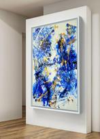 Irena Lenartowicz - Blue&Gold Composition - XXL