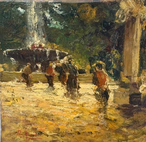 Raffaele Ragione (1851-1925), Attribué(e) à - A Parigi, Antiek en Kunst, Kunst | Schilderijen | Klassiek