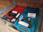 diverse nietmachines/tackers (5x) Makita/Rapid/…, Ophalen, Nieuw