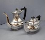 Koffie- en theeservies (8) - Verzilverd, Antiek en Kunst