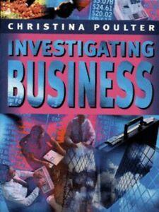 Macmillan business: Investigating business by Christina, Livres, Livres Autre, Envoi