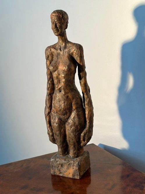Sculpture, J. Krone Skulptur – Moderne Frauenfigur in, Antiek en Kunst, Curiosa en Brocante