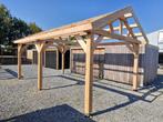 Veiling - Frameconstructie klassiek zadeldak  1530x410x340 c, Tuin en Terras, Overkappingen, Nieuw