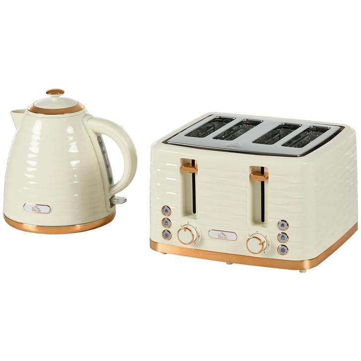 2-in-1 Broodrooster- En Waterkoker-set, 7 Bruiningsniveaus,, Huis en Inrichting, Keuken | Keukenelementen, Verzenden
