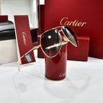 Cartier - Occhiali da sole Cartier-Pilot Première oro Mel, Nieuw