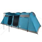 10-Persoons Tunneltent - Waterdicht Blauw | OP = OP | 46%, Verzenden, Nieuw, Meer dan 6