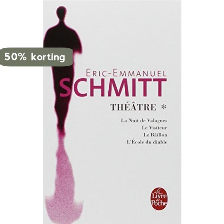 Théâtre vol.1 9782253153962 Eric-Emmanuel Schmitt, Livres, Langue | Français, Envoi