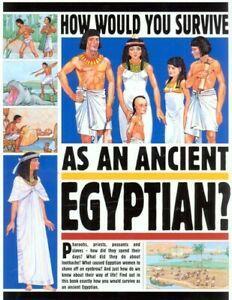 How would you survive as an ancient Egyptian by J Morley, Livres, Livres Autre, Envoi