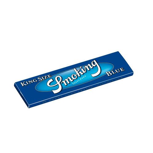 Smoking Lange Vloei KS  Blauw     1x, Verzamelen, Rookartikelen, Aanstekers en Luciferdoosjes, Nieuw, Verzenden