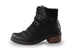 Remonte Veterboots in maat 40 Zwart | 5% extra korting, Kleding | Dames, Verzenden, Zwart, Overige typen, Remonte