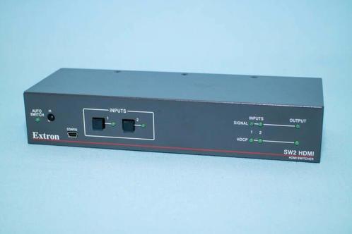 Extron SW2 HDMI Switcher + EDID Minder - 2-input - 1-output, TV, Hi-fi & Vidéo, Appareils professionnels, Enlèvement ou Envoi